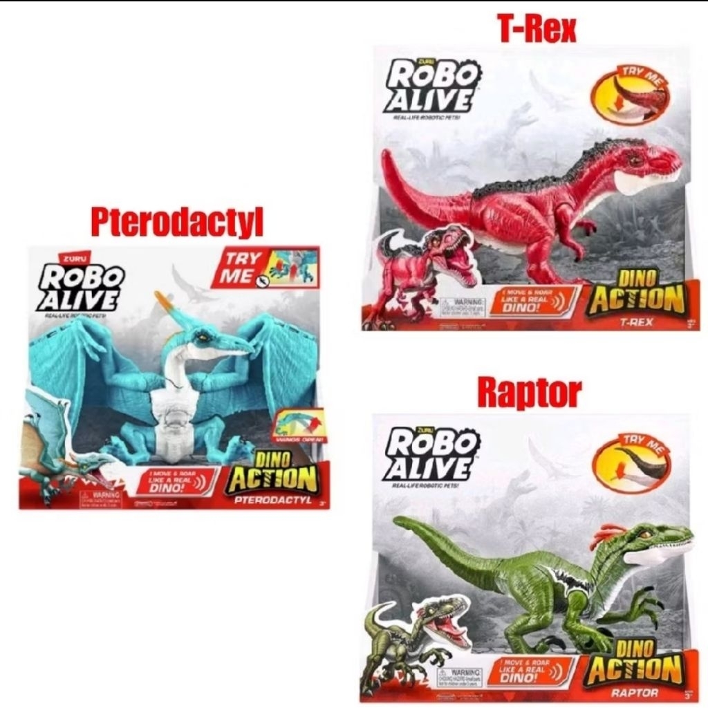 Zuru Robo Alive Dino Action Dinosaurus