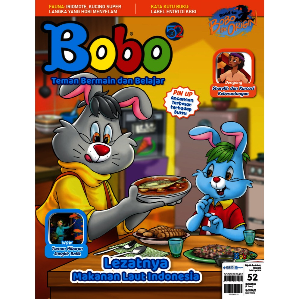 Majalah Bobo Edisi Terbaru APRIL 2026 Gramedia