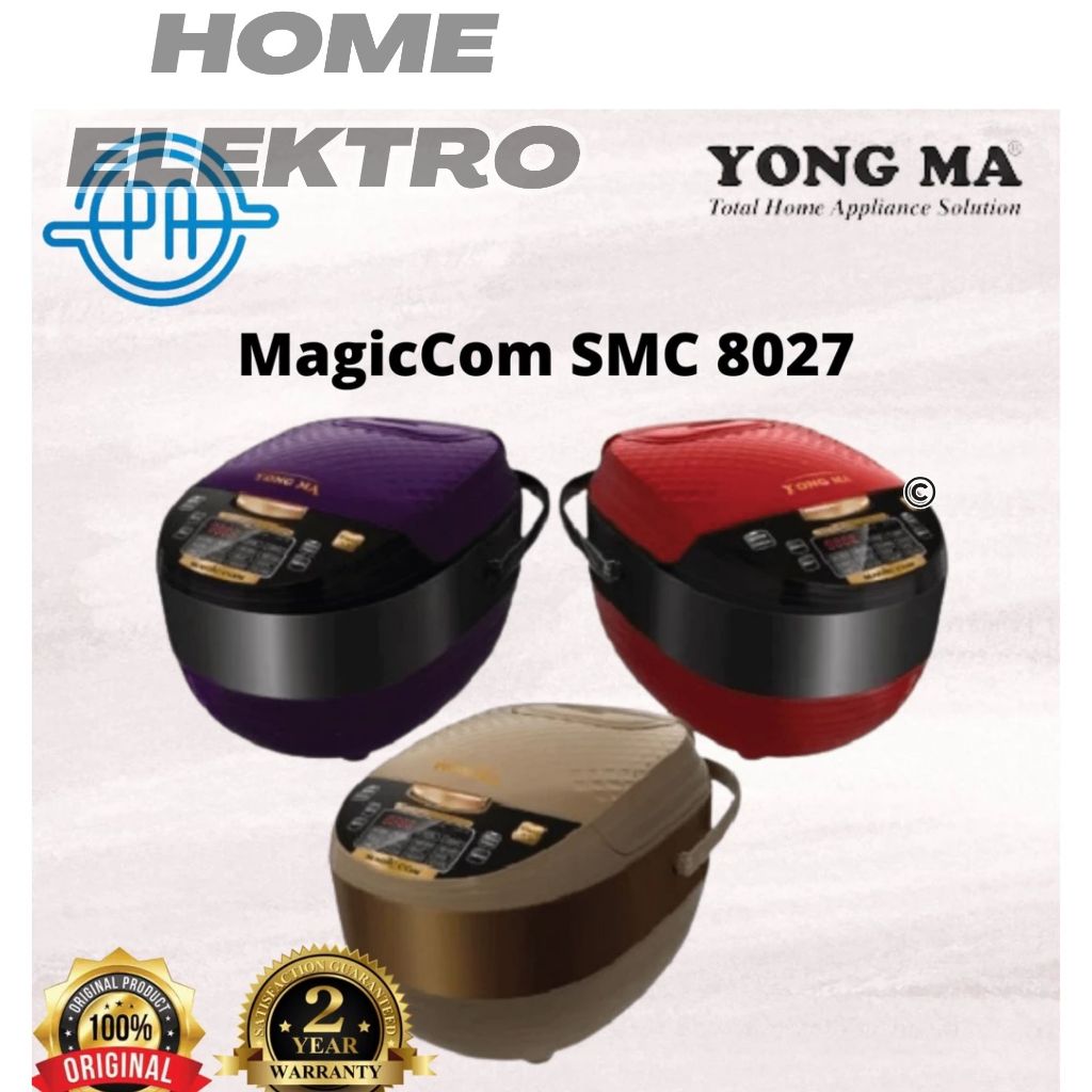 Magic com YONG MA SMC 8027 / YONG MA SMC8027 Digital Rice Cooker 2Liter