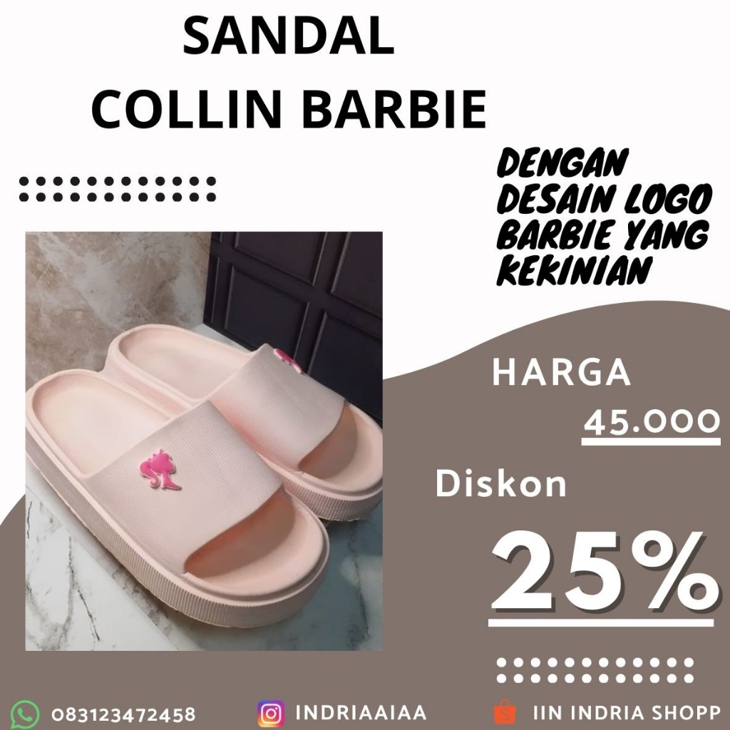 sandal collin barbie