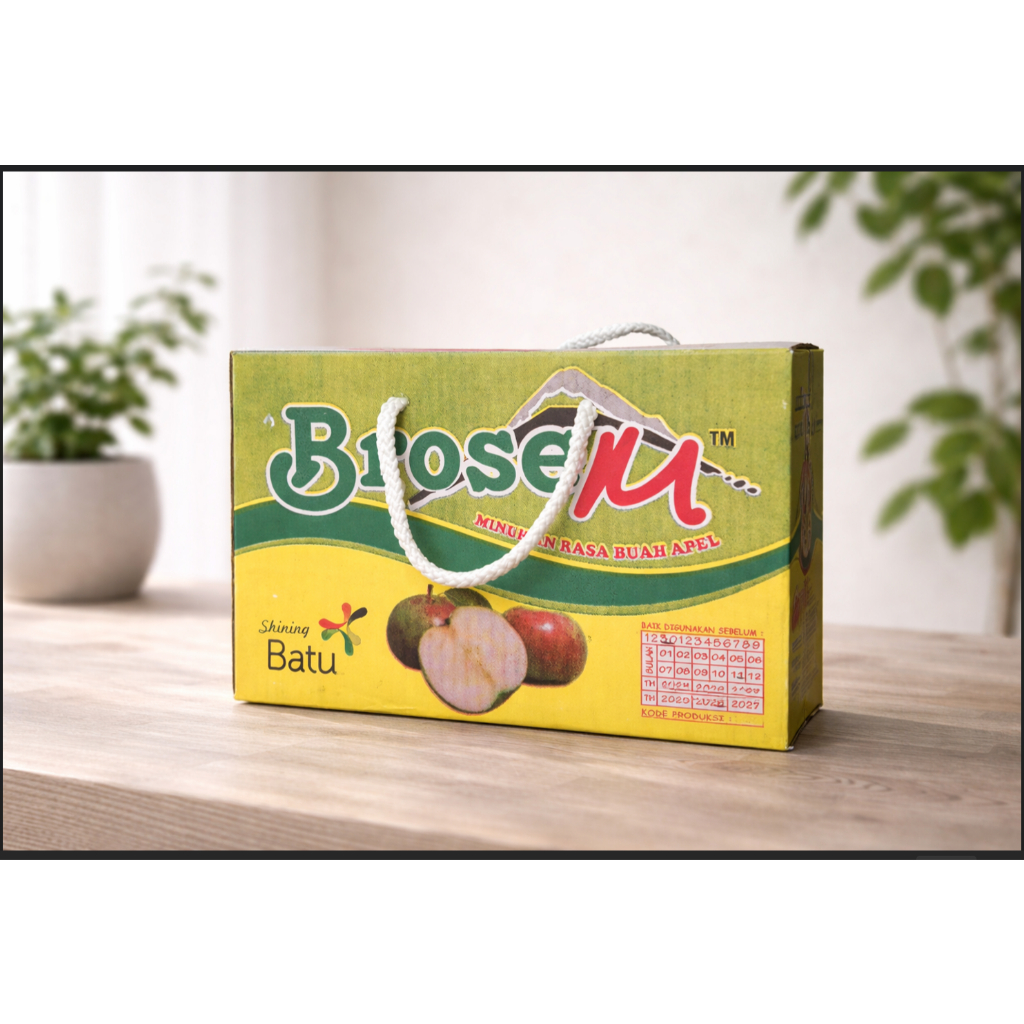 Brosem minuman sari buah Apel isi 32 036001
