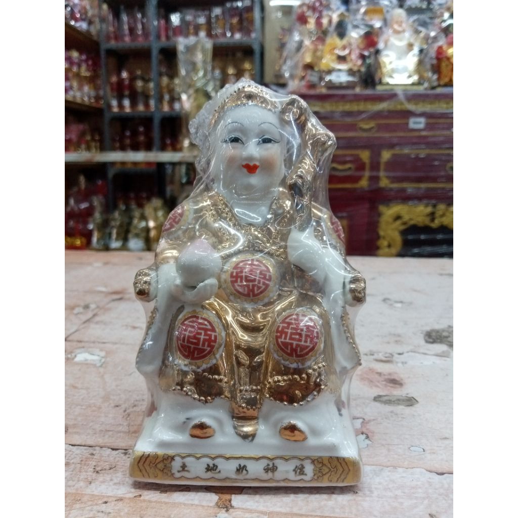patung rupang dewi tutipo - keramik - 6inch