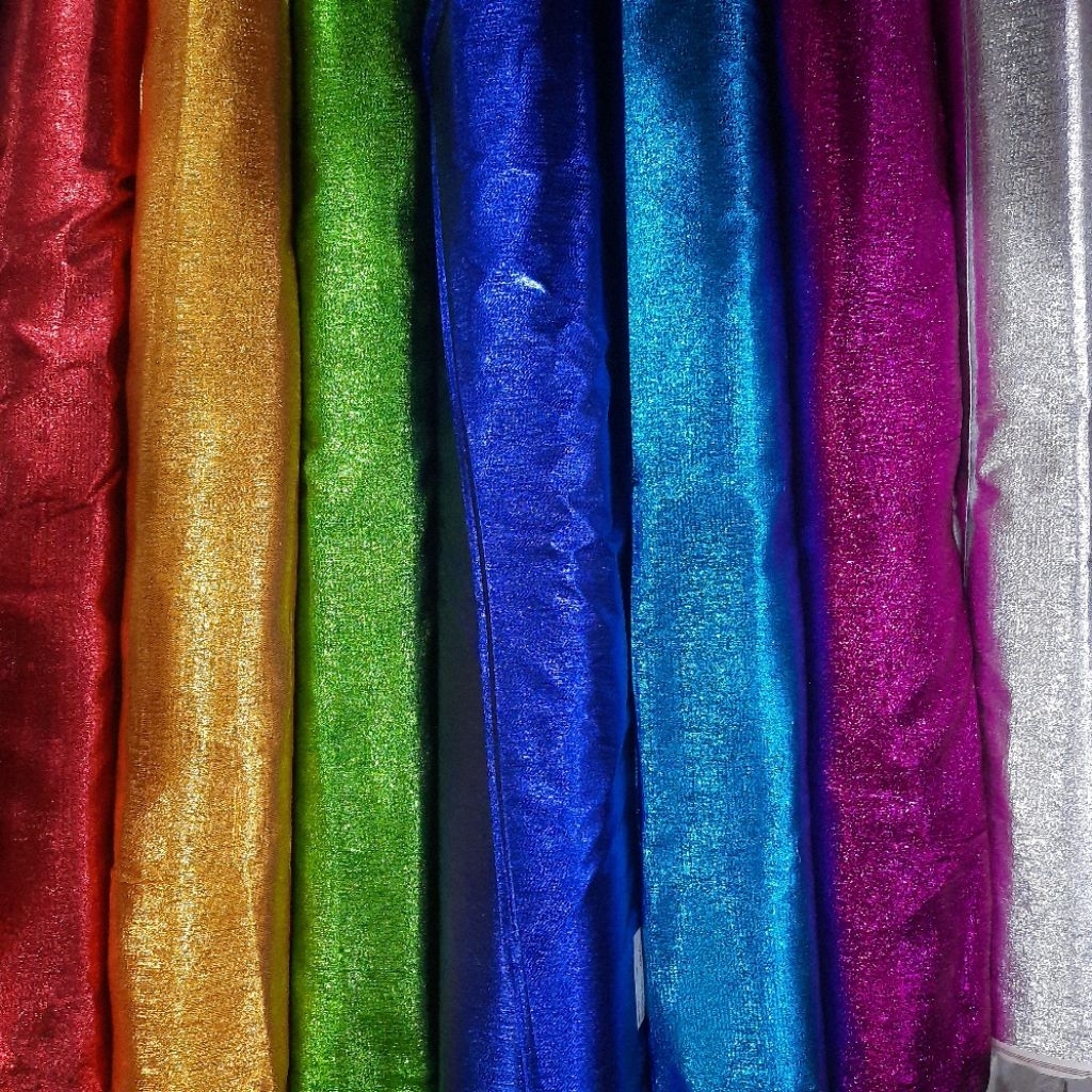 JAYA TEXTILE | Kain Songket LAME JAGUNG Emas