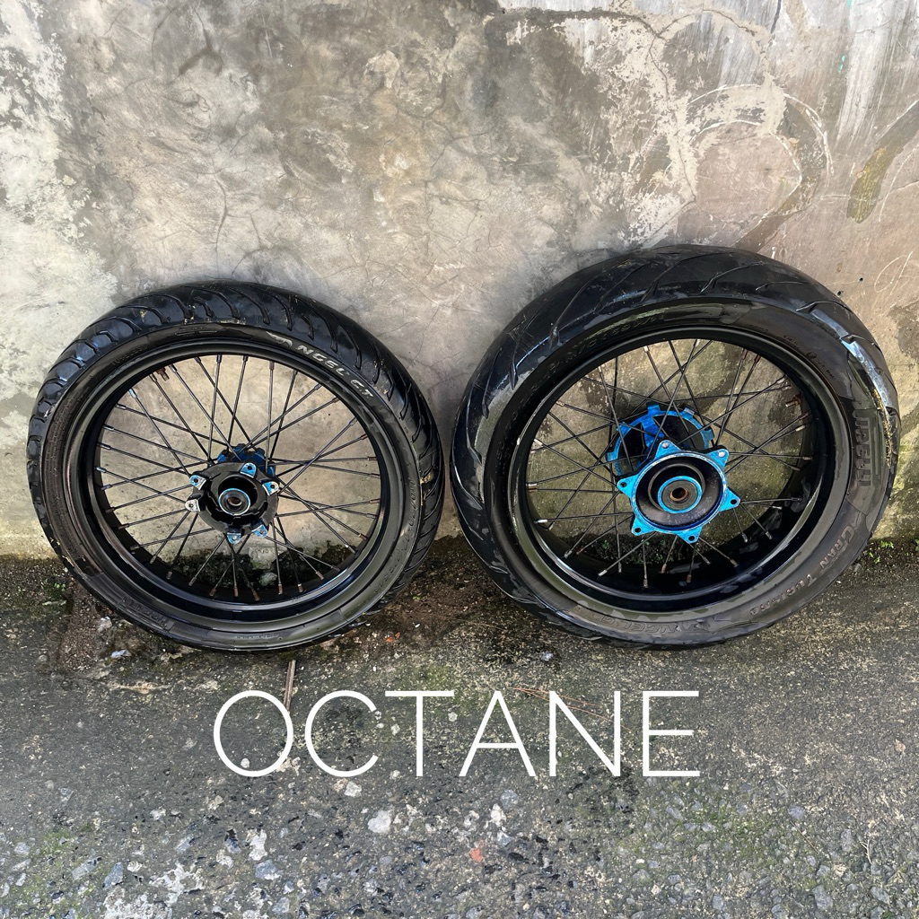 Wheelset Supermoto Crf 300/450 Sprint Xd Tromol Scarlet Second Mulus