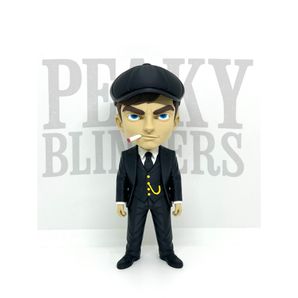 Action Figure Thomas Shelby Peaky Blinders 3D Print Model Figure Karakter Tommy Shelby Multipart Paj