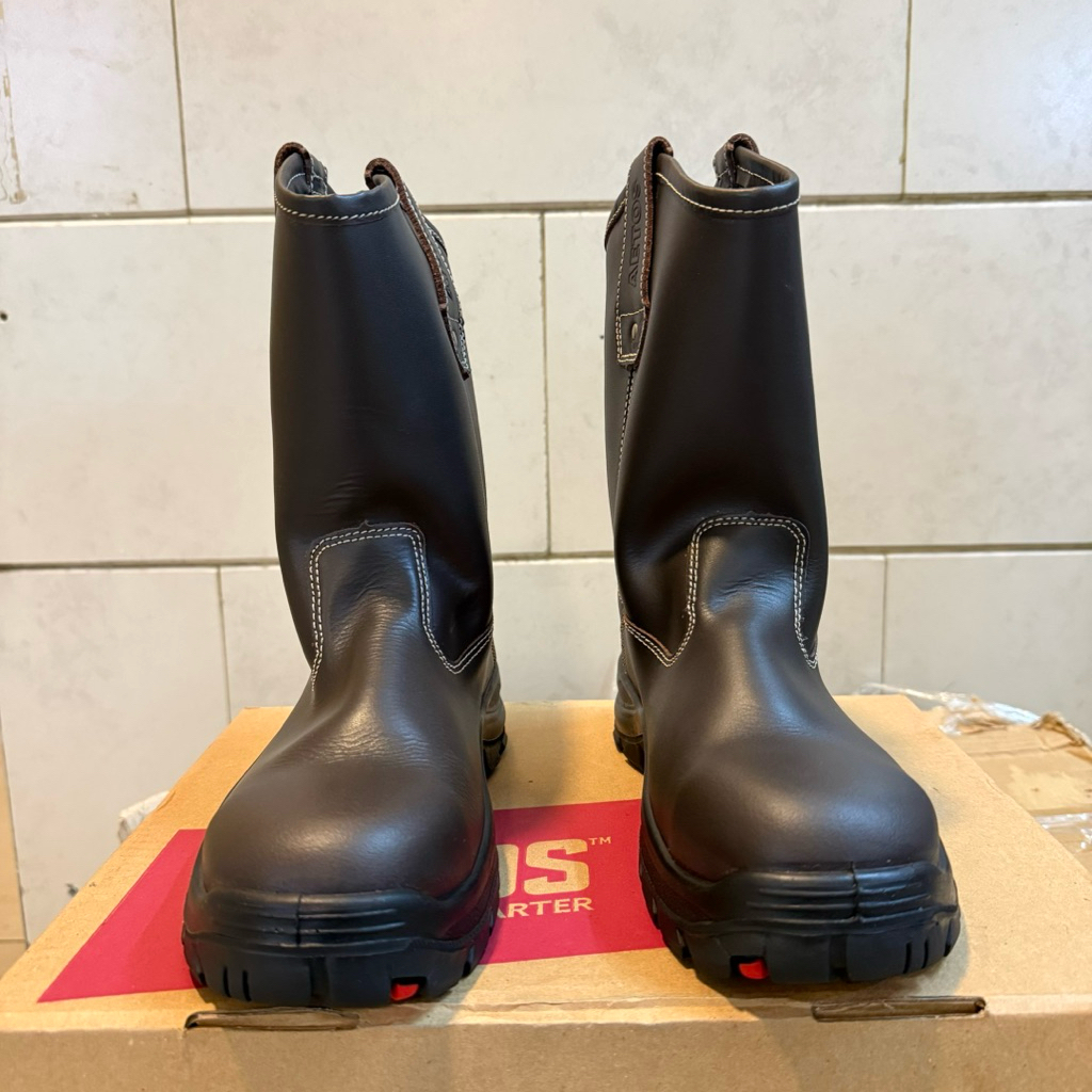 Sepatu Safety Aetos Lithium -813017 / Safety Shoes Aetos Original - Moca,38