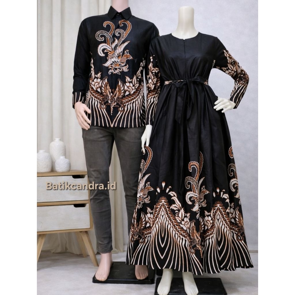 Set Batik Couple Pasangan Suami Istri Baju Sarimbit