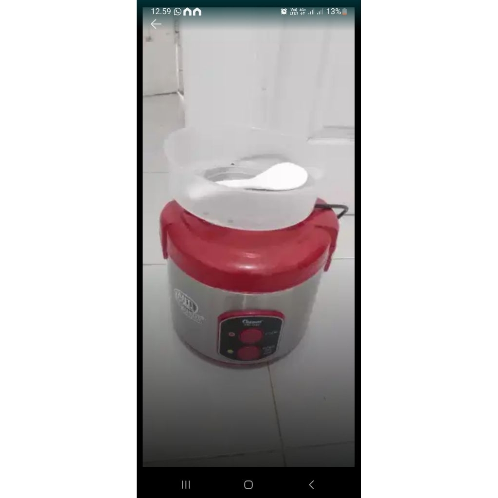Magic Com Cosmos second / bekas baru sekali pakai, CRJ-6368 Rice Cooker 2 Liter dengan Teknologi Ant