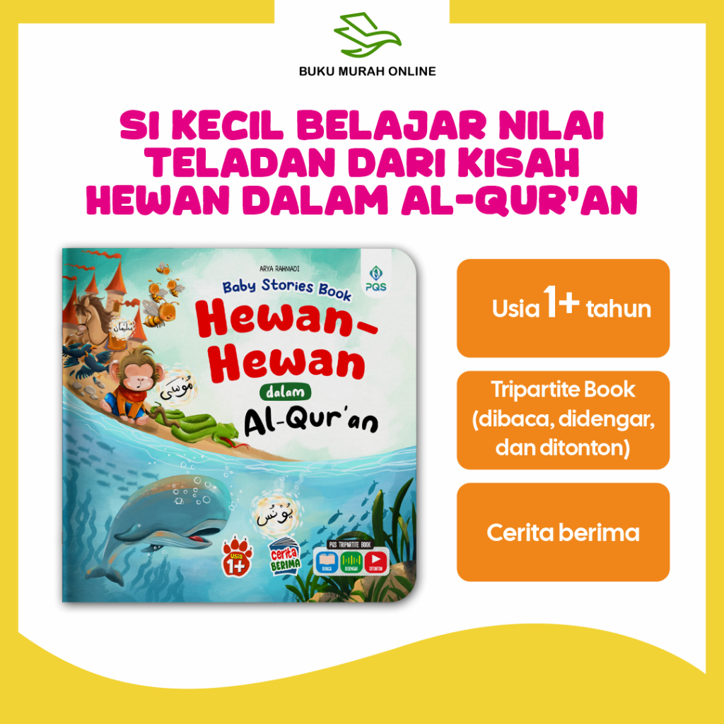 Buku Kisah Hewan-Hewan dalam Al-Quran