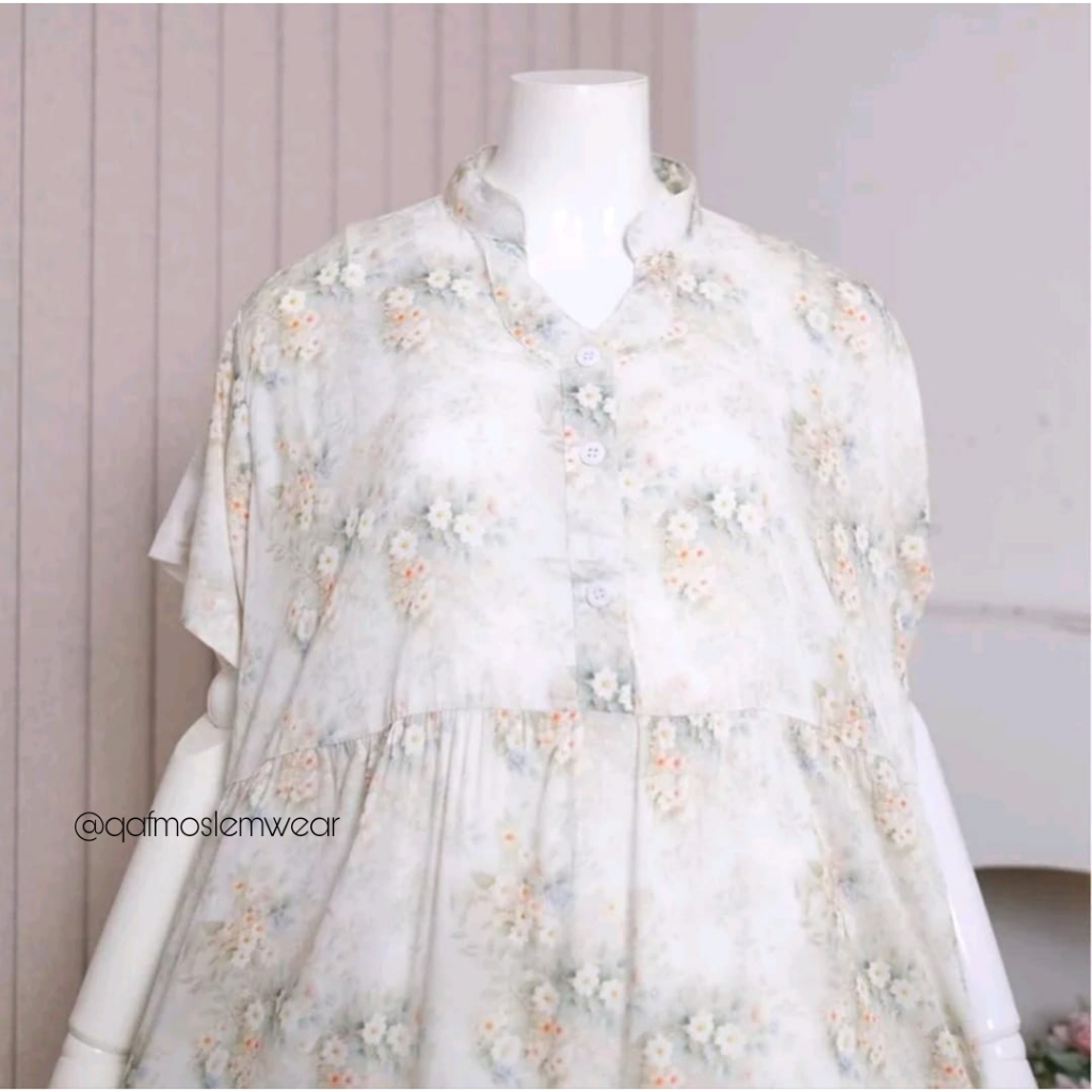 Daster Sanghai | Daster Panjang Semata kaki Daster Korea Jumbo Motif Cantik Rayon Premium