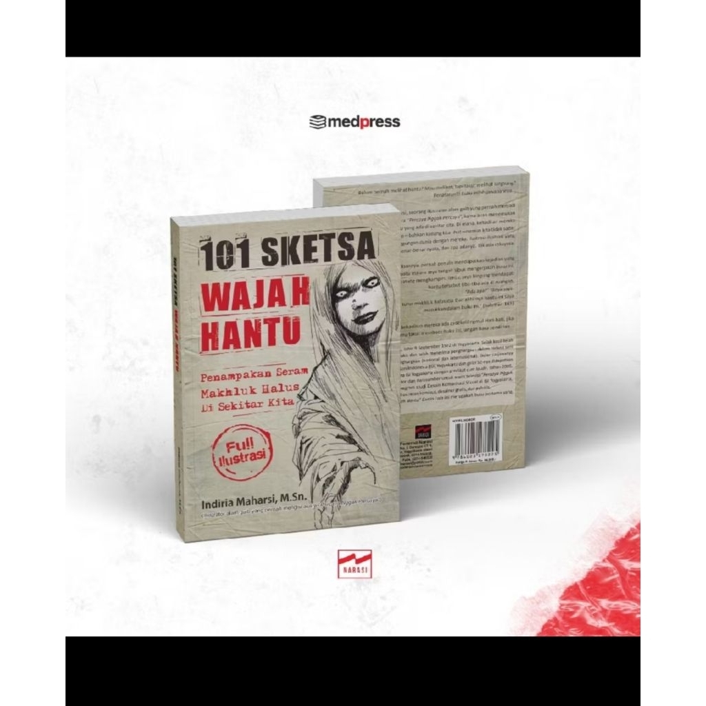101 Sketsa Wajah Hantu