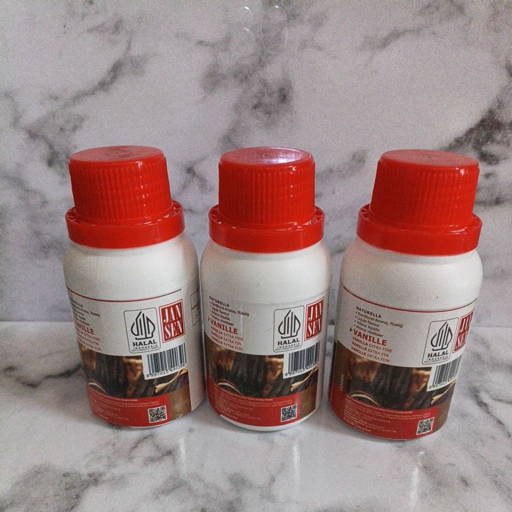 Jansen Extract Vanilla kemasan 100gr | Extract Vanilla | Jan sen