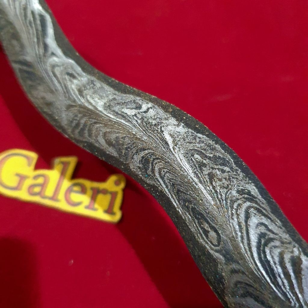 Keris Panimbal Luk 9 Blarak Sineret  Mataram sepuh.