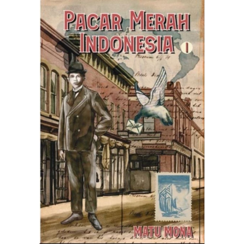 Novel Pacar Merah Indonesia - Matu Mona - Penerbit BaNANA