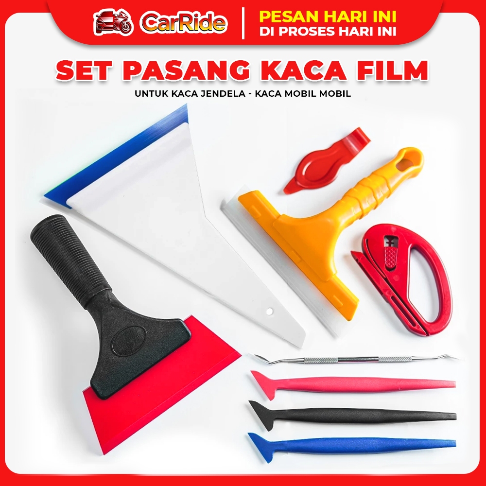 Set Alat Pemasang Kaca Film Mobil Universal Set Alat Pemasang Kaca Serbaguna