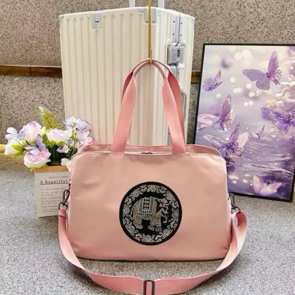 Tas Travel Motif Gajah Tas Perjalanan Dan Mudik - Ck-068