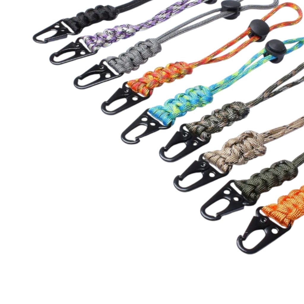 Gantungan kunci Botol tali Carabiner kunci sodok 17mm