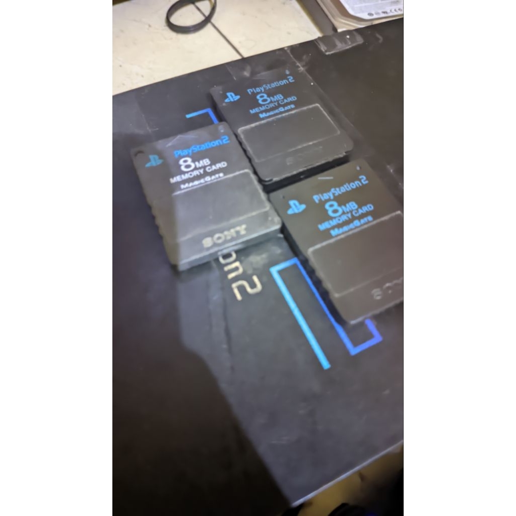 memory PS 2 sudah ada isi japan regional