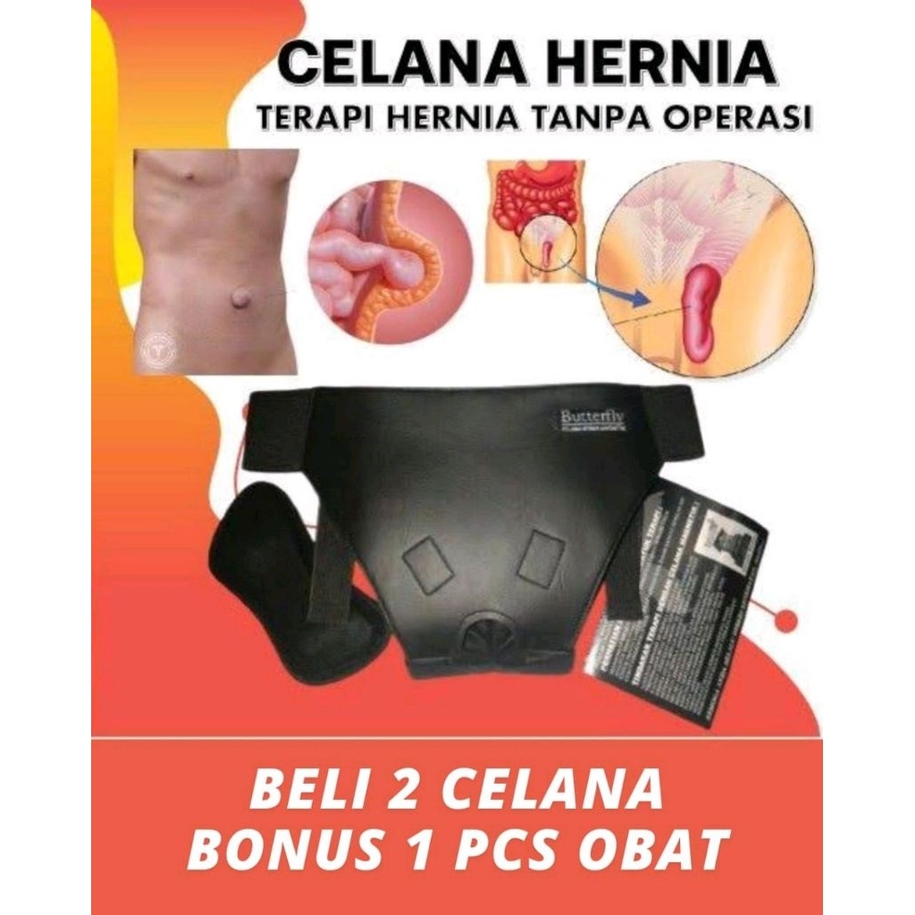 CELANA TERAPI HERNIA BUTTERFLY MAGNETIK ORIGINAL