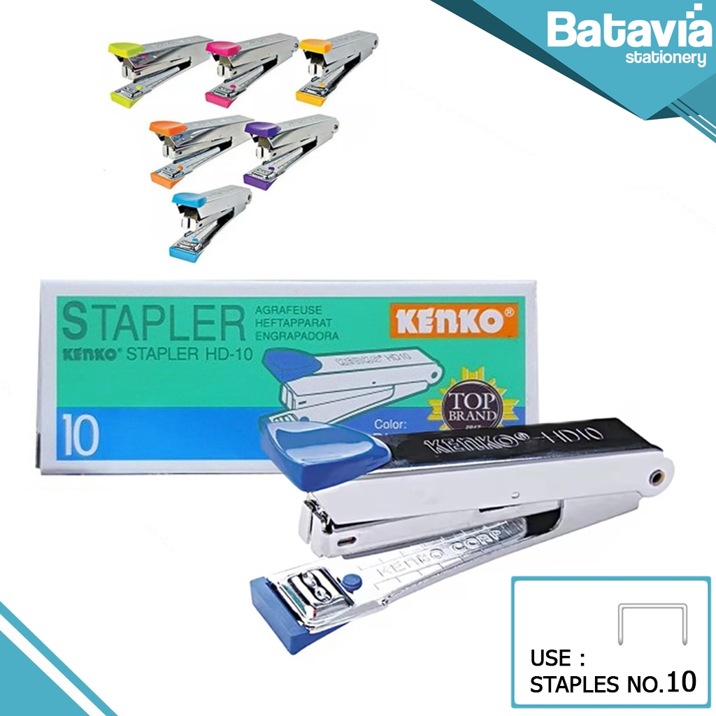 STAPLER KENKO HD-10 | STAPLER KECIL | 1 PCS