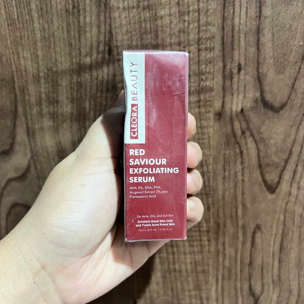 NEW CLEORA RED SAVIOUR EXFOLIATING SERUM