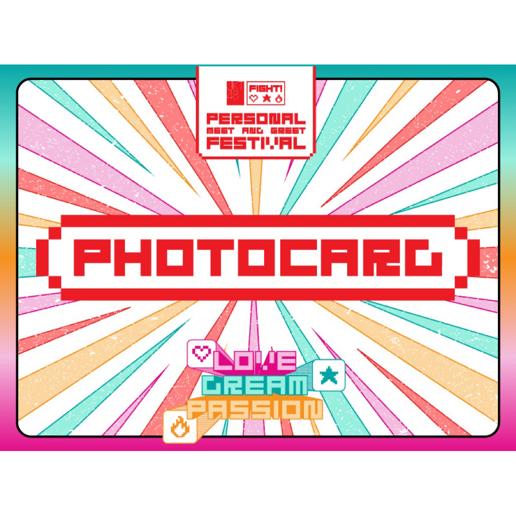 PO Photocard PC Official JKT48 Personal Meet and Greet Festival: LOVE DREAM PASSION