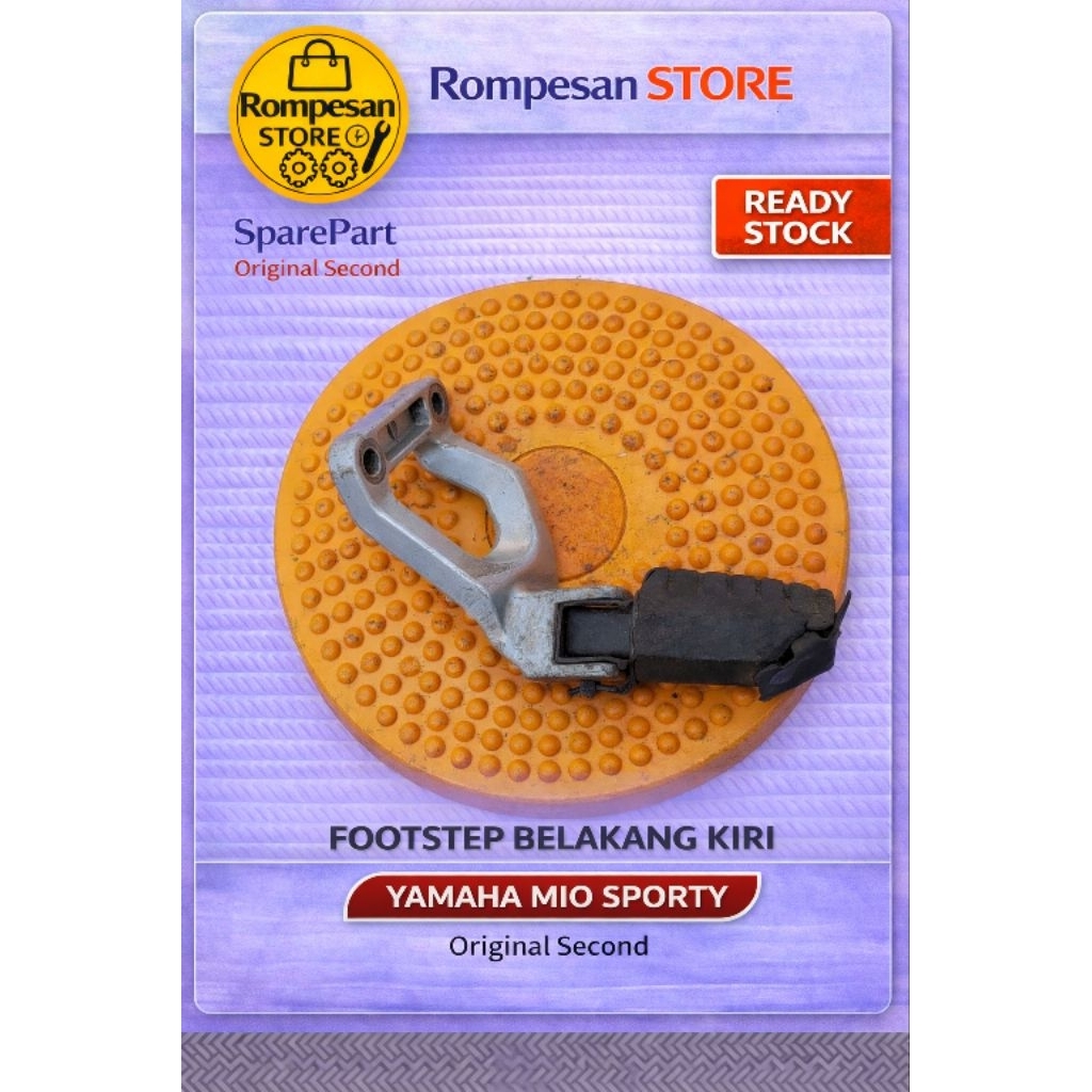 Footstep Belakang Kiri Yamaha Mio Sporty Part Motor Original Second