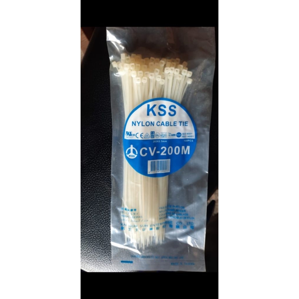 kabel ties kss cv 200 203x2.5 / nylon cable tie cv 200 203x2.5