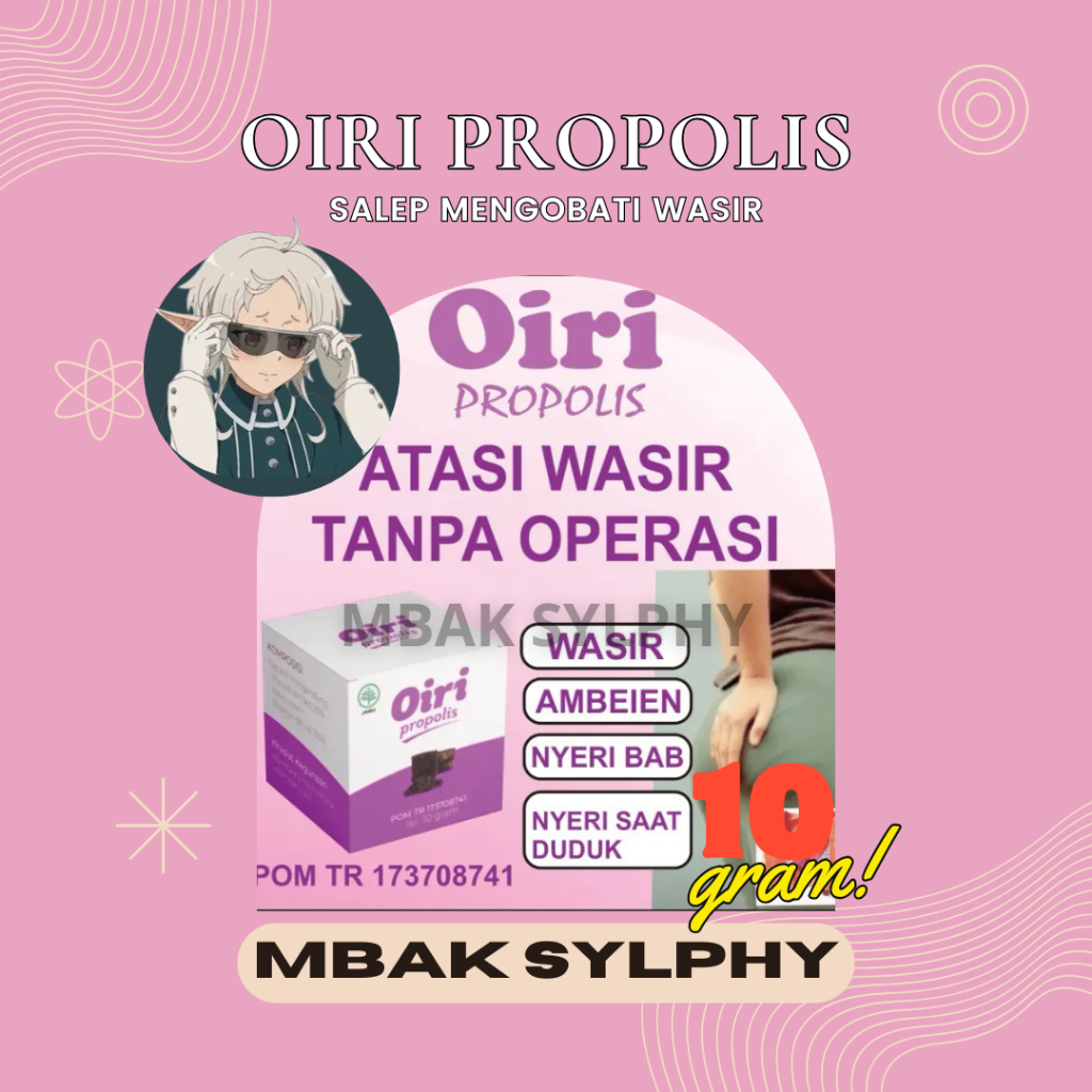 BISA COD SALEP OIRI PROPOLIS ATASI MASALAH WASIR DAN AMBEYEN SALEP WASIR OIRI ORIGINAL BPOM HALAL