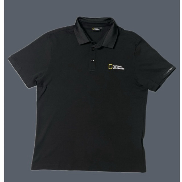 Kaos Polo Pendek Kerah Kancing National Geographic