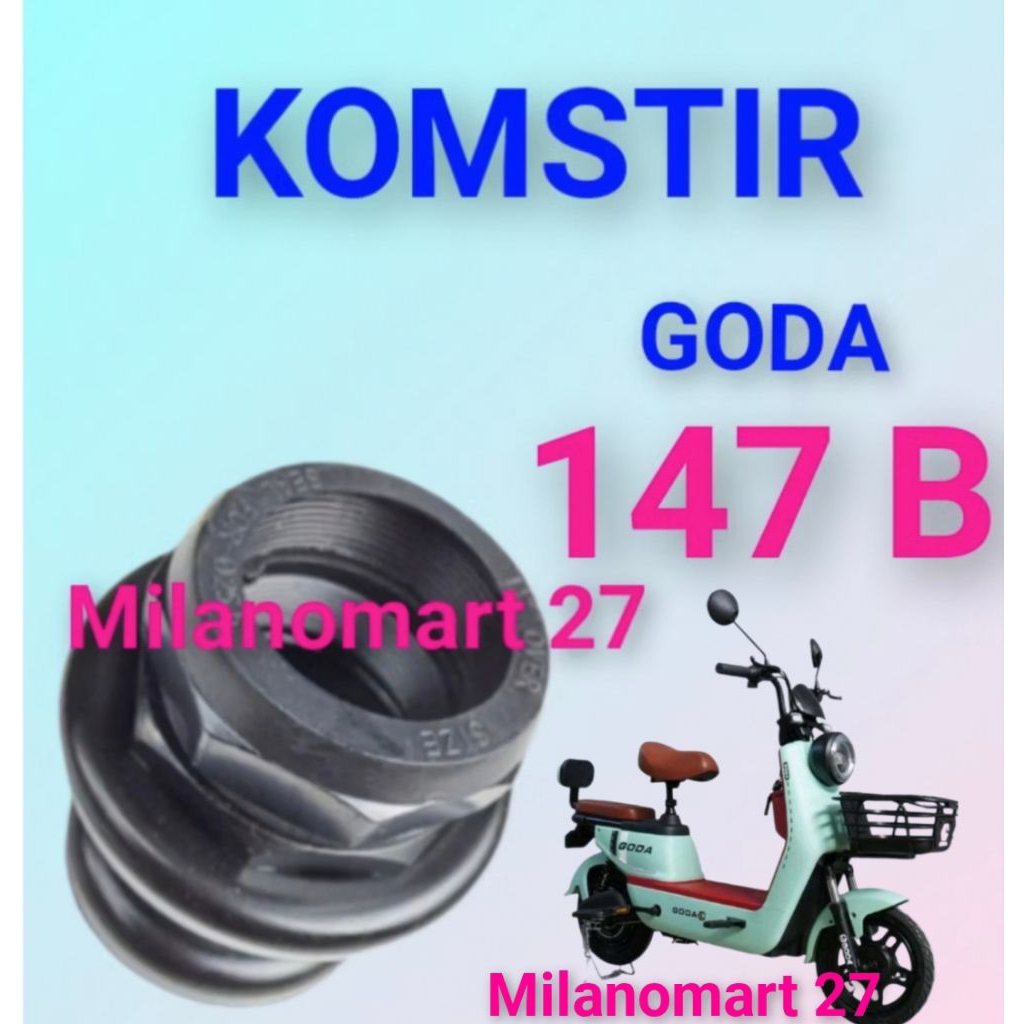 komstir goda 147 B kones headset sepeda listrik goda 147B