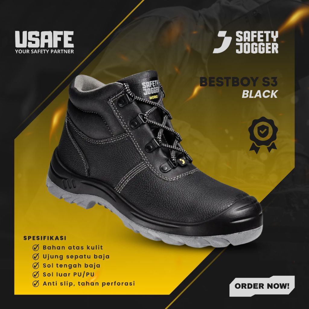 Safety Jogger Bestboy Sepatu Safety Jogger Bestboy S3