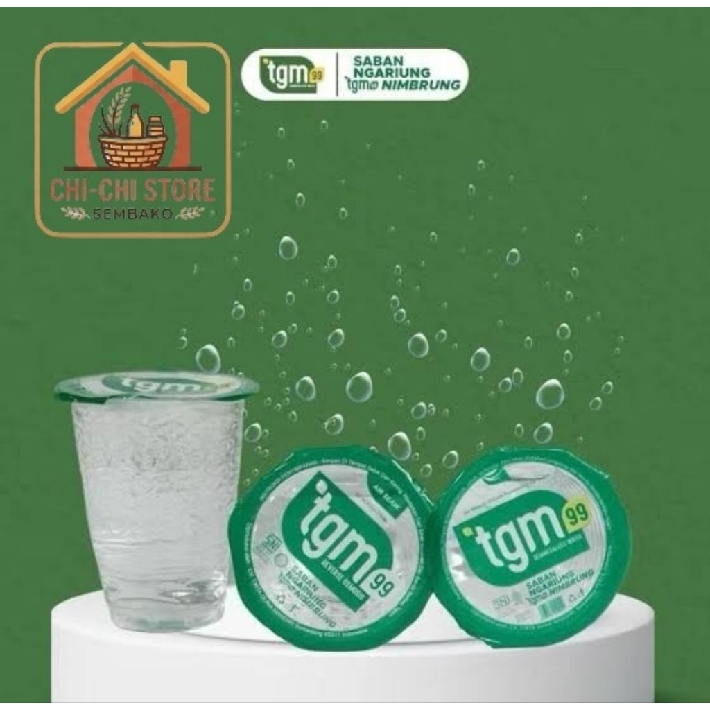 TGM Air Mineral Gelas 200ml 1dus isi 48 gelas