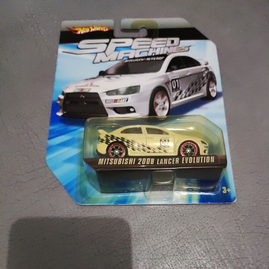 Hotwheels Speed Machines Mitsubishi 2008 Lancer Evolution