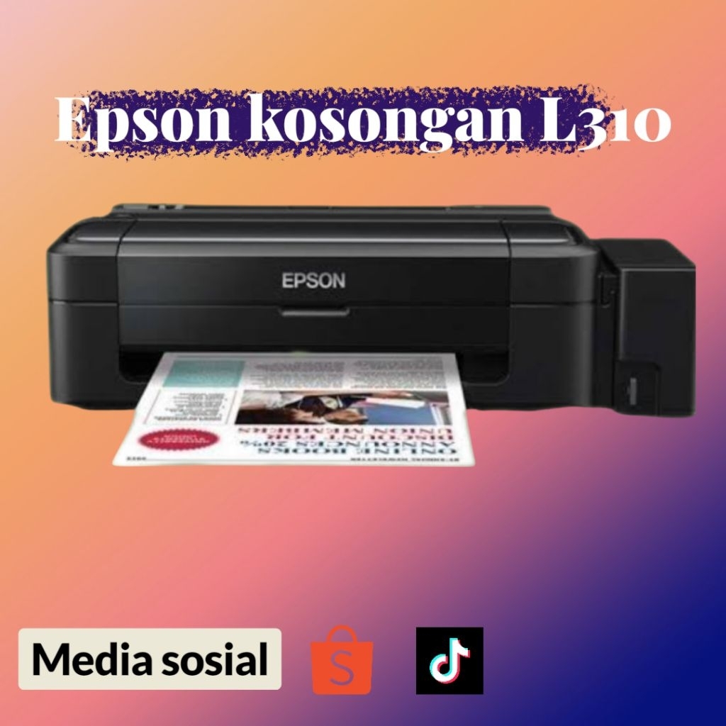Epson kosongan L310 tanpa printhead
