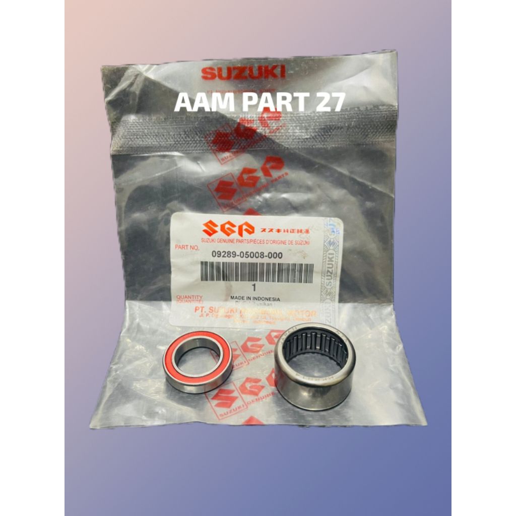 Bearing Pully+Bearing Bambu Suzuki Spin old, spin 125, skywave, Skydrive, Hayate, address ori
