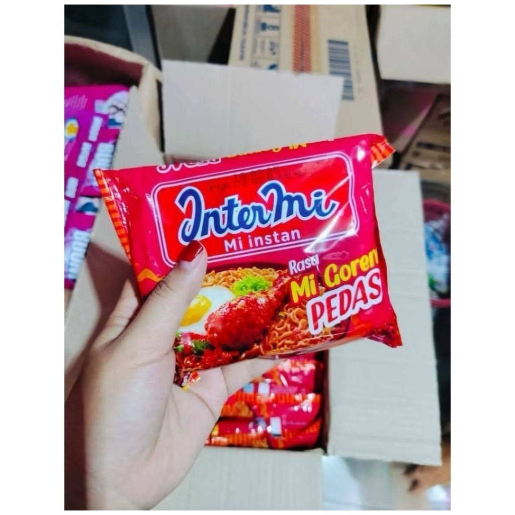 Mie Goreng Intermie Pedas / Mie Pedas Intermie Goreng