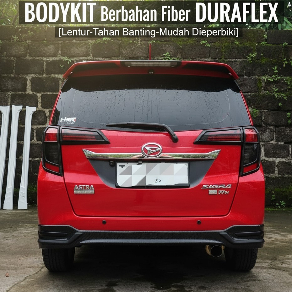 bodykit belakang calya Sigra venturer