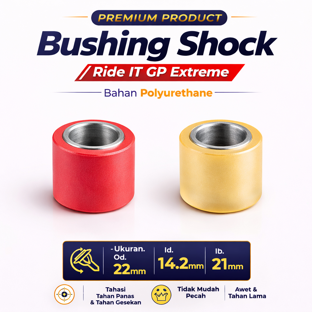Bushing Shock Bosh Shock Ride It Gp Extreme Rx King Old
