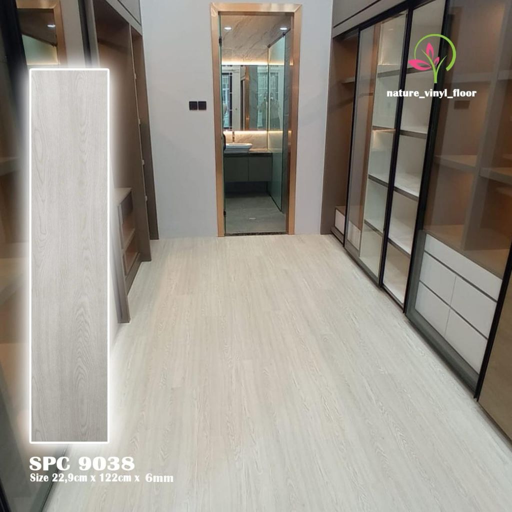SPC FLOORING - LANTAI SPC | PER BOX ISI 7 KEPING