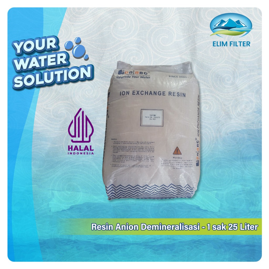 Resin Anion Demin Lanlang TA207MB - 1 sak 25 liter