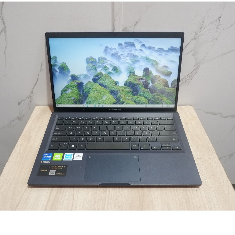ASUS EXPERTBOOK B1400CEPE CORE i7 1165G7 NVIDIA GEFORCE MX330 RAM 8GB SSD 256GB Tipis Ringan Windows