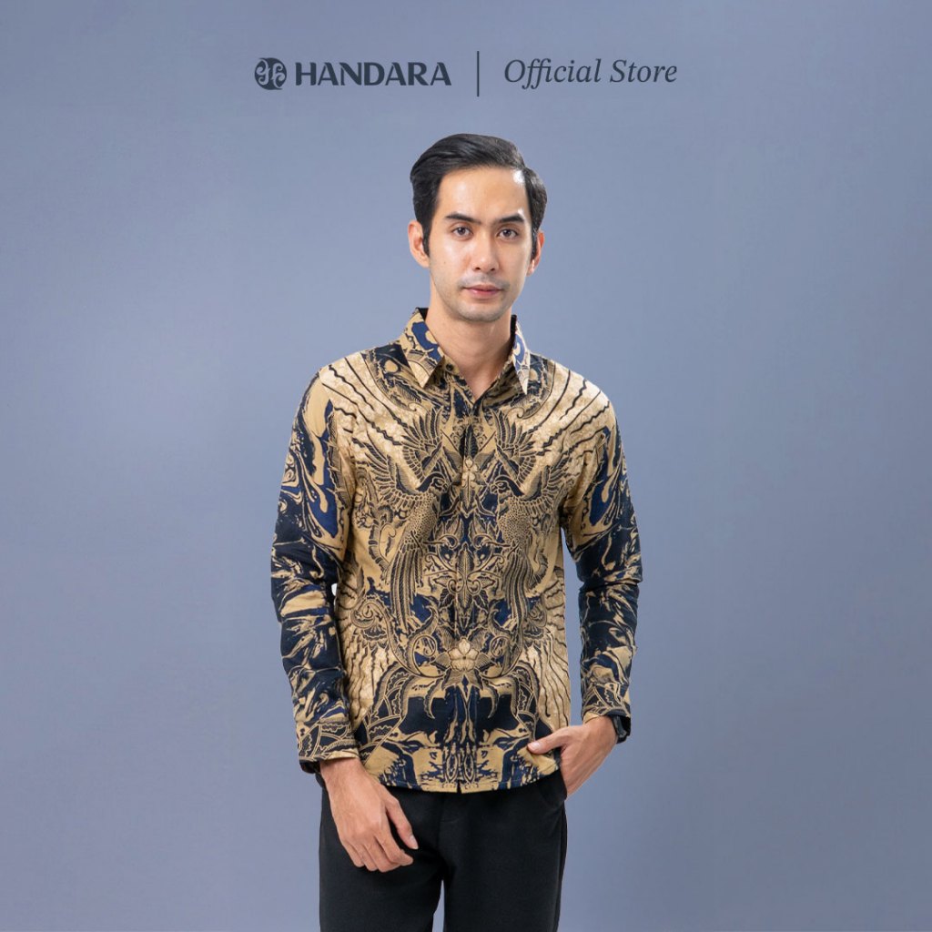 Batik Handara Arcandra Kemeja Slim Fit Premium Erro
