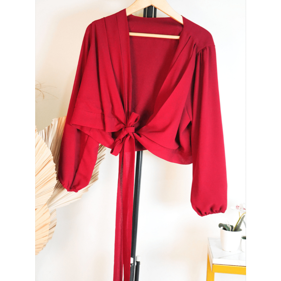 Gamis & Kimono Wanita Polos | Inshira Ainayya Ayra Latifa Series | Dress Muslim Elegan Ceruty Satin 
