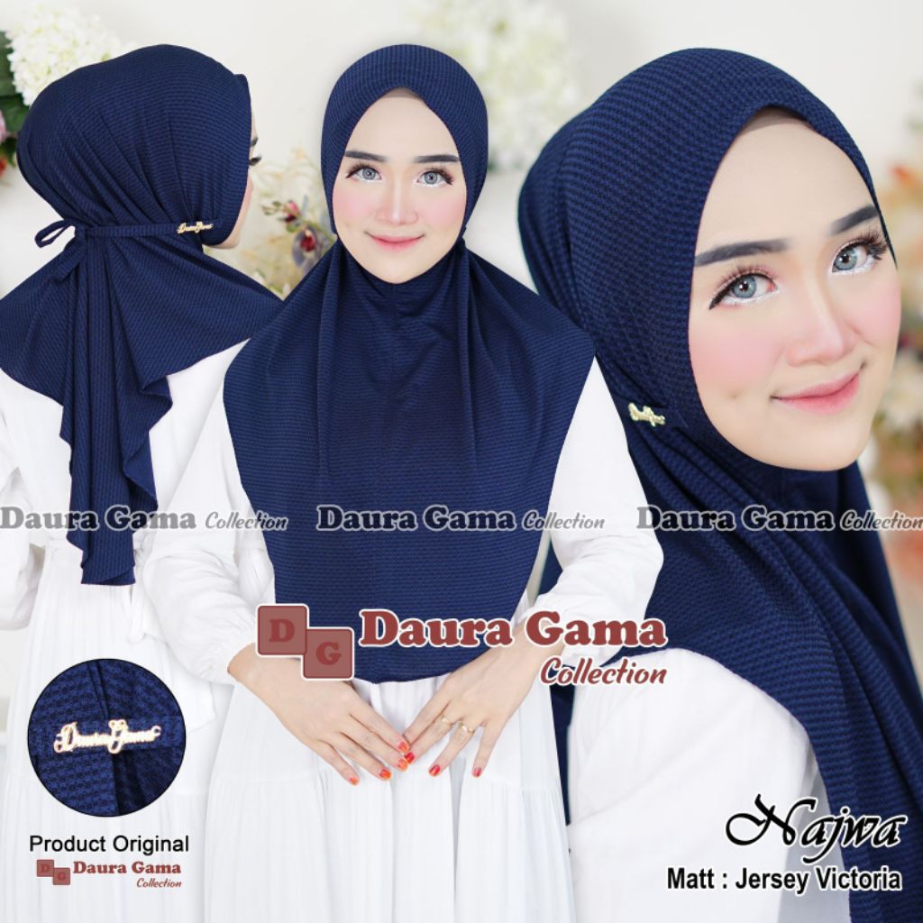 DAURAGAMA NAZWA//HIJAB INSTAN DEWASA//HIJAB DAURAGAMA