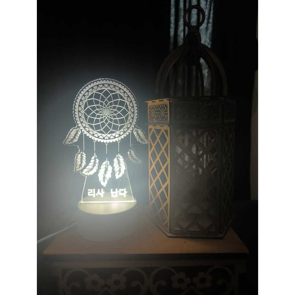 CUSTOM GIFT AKRILIK LED/ LAMPU AKRILIK CUSTOM/ LAMPU TIDUR CUSTOM