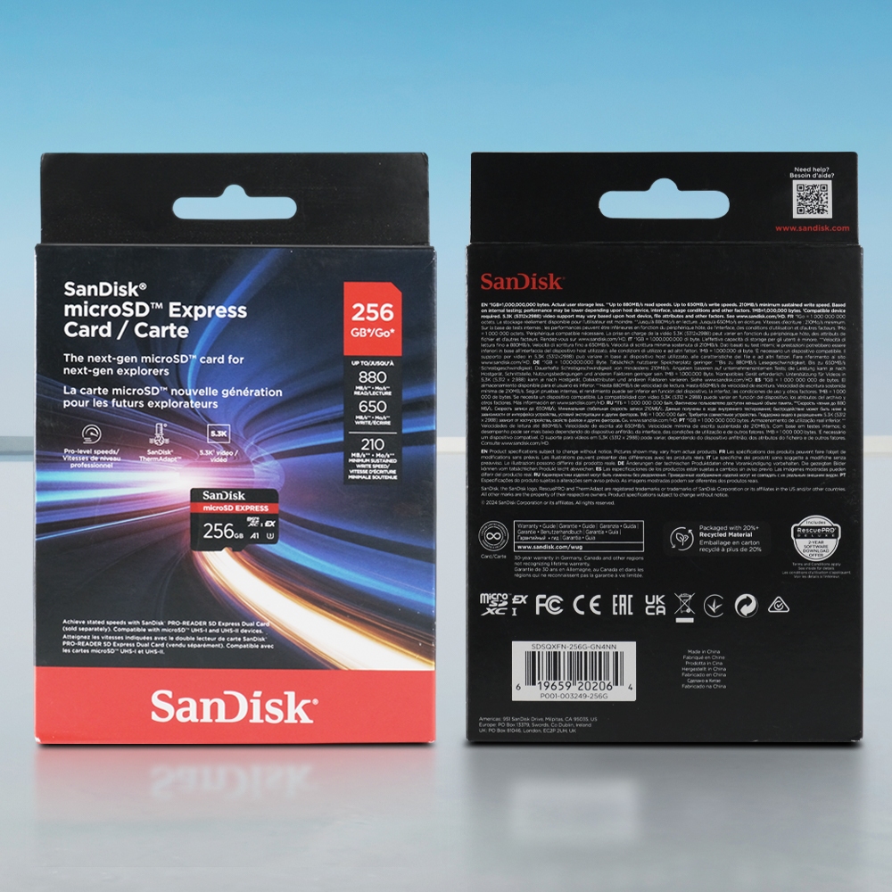 SW2 Switch 2 SanDisk MicroSD Express 256GB microSDXC Micro SD