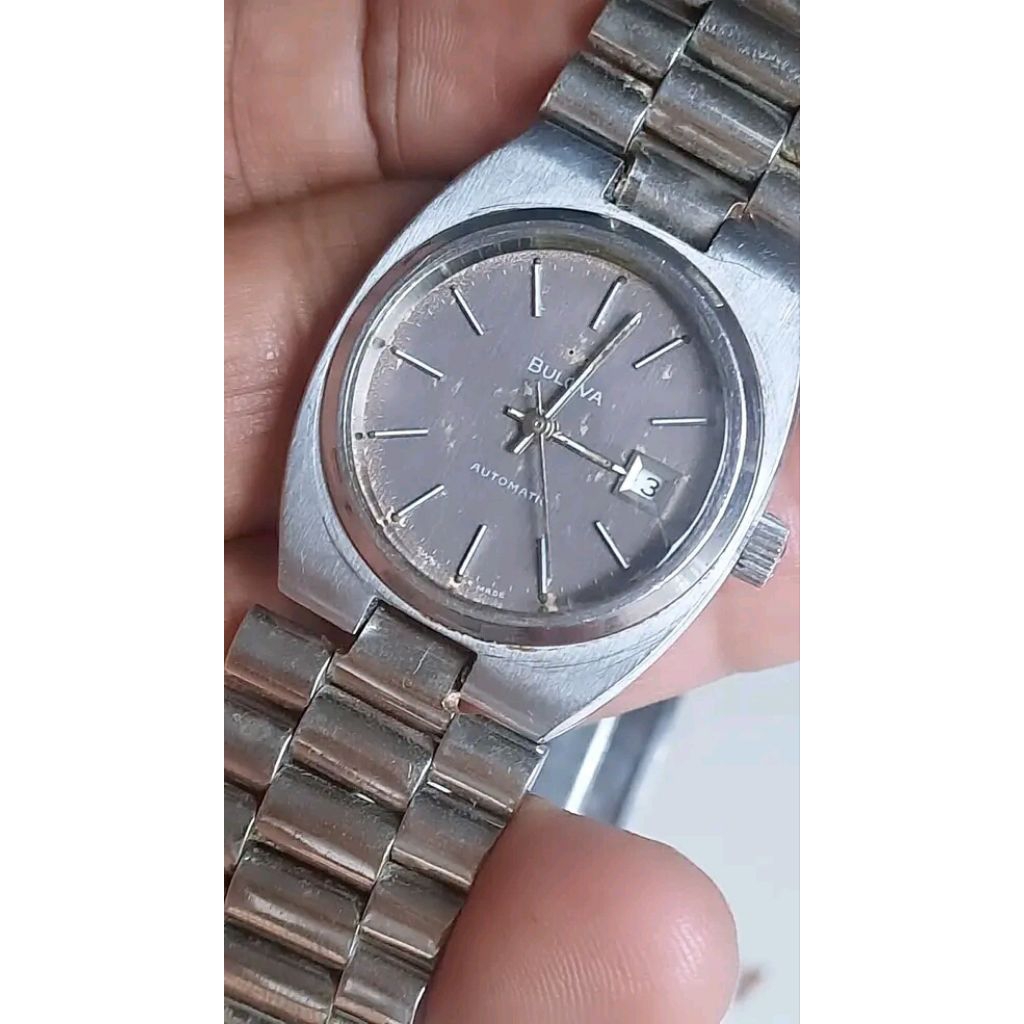 Vintage Bulova Automatic Ladies Swiss Made Full Original