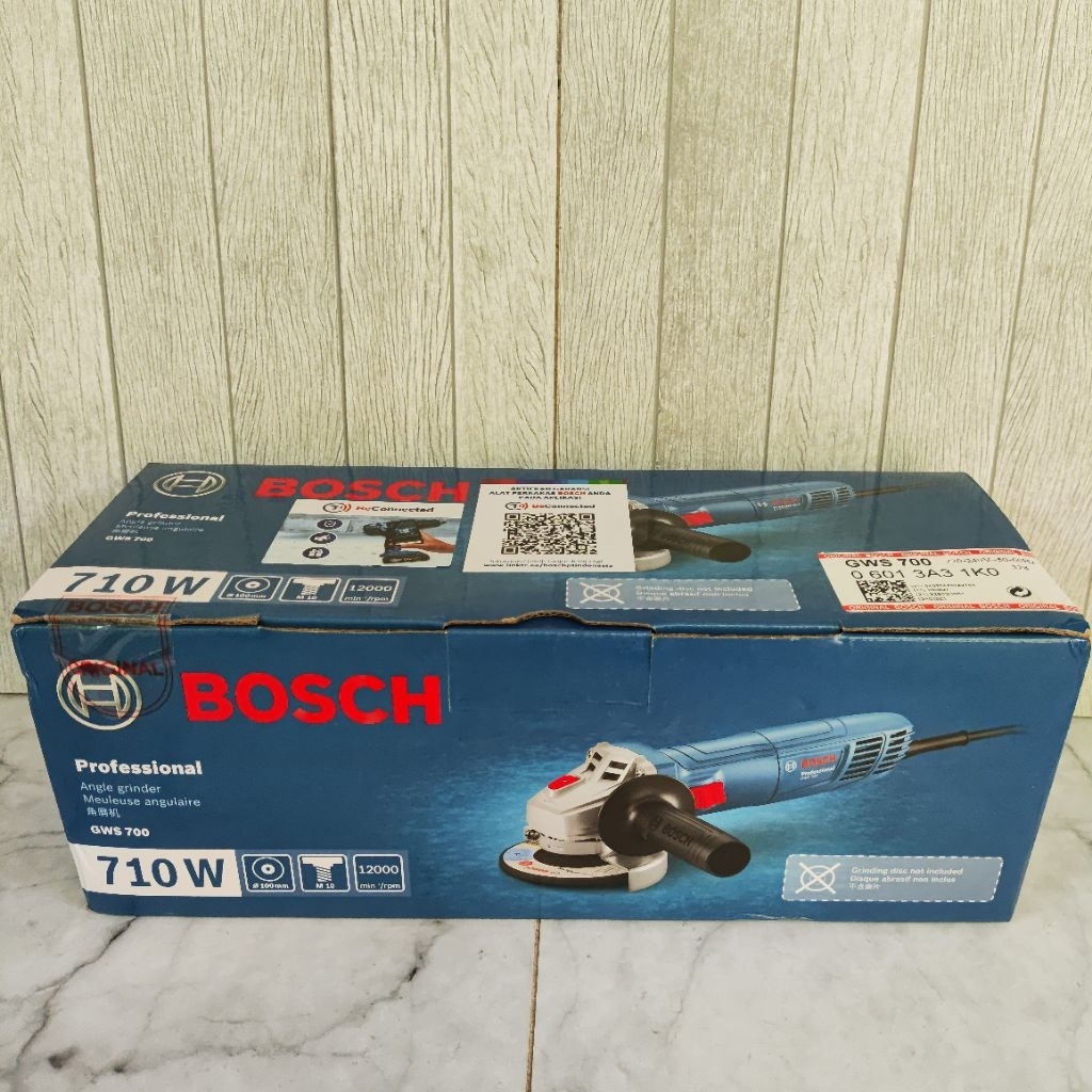 Gerinda Bosch GWS700 Mesin Gerinda Tangan 4inch Bosch gws-700 Grinda listrik bosch gws700