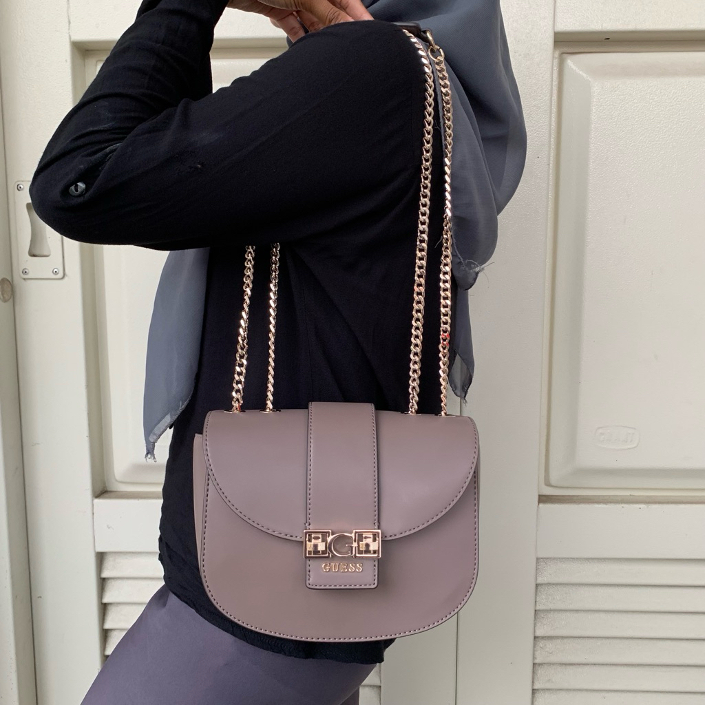 READY JANE CONVERTIBLE ORIGINAL GUESS SALE 70% TAS SLING BAG WANITA